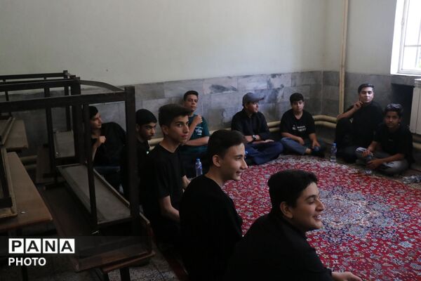 راه اندازی موکب راه نور سازمان دانش آموزی