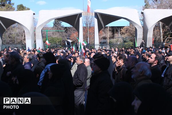 تهران در سوگ رهبر شهید انقلاب