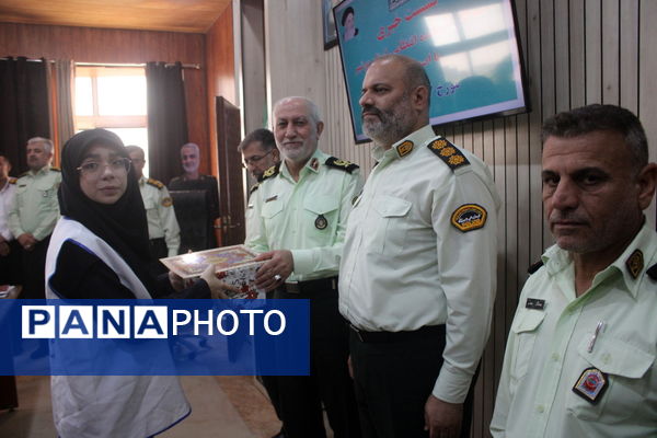 نشست خبری فرمانده انتظامی استان بوشهر