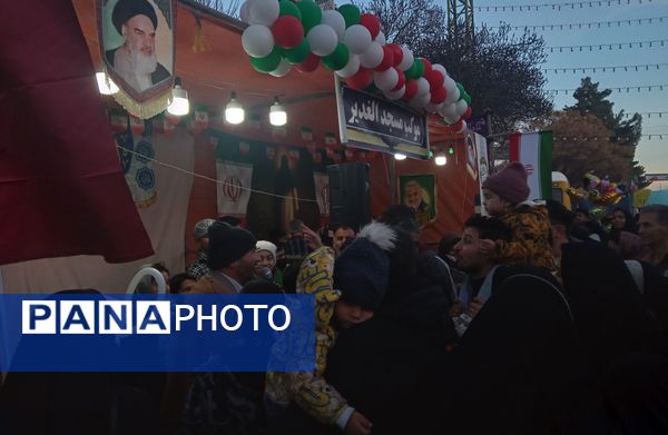  مهمانی کیلومتری ولادت امام زمان ( عج ) و اعیاد شعبانیه 