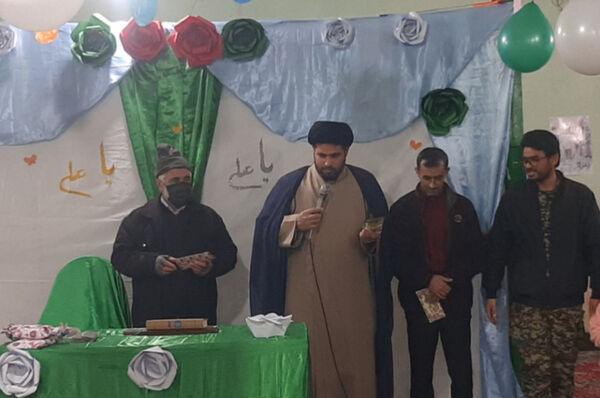 جشن ولادت حضرت امیرالمومنین علی (ع) در روستای فخار