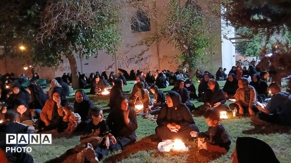 کوی بسیجیان پلدختر در سوگ قافله‌سالار عشق، اشک ماتم می‌ریزد