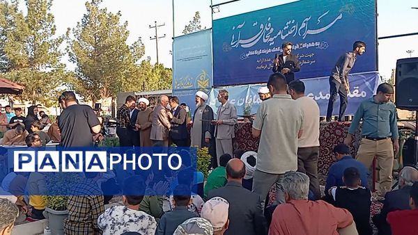 اختتامیه محافل قرآنی در آخرین روز از ماه مبارک رمضان در کاشمر