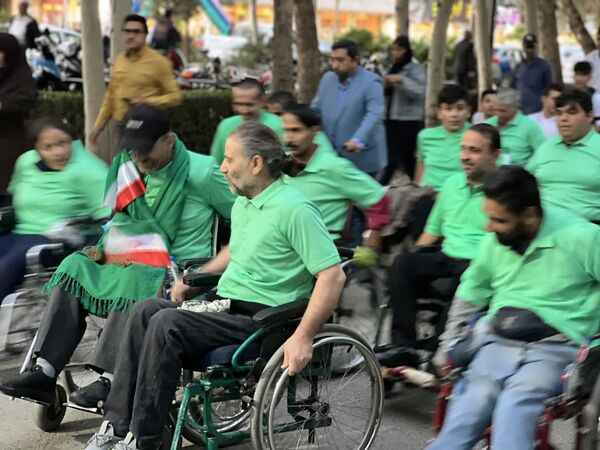 همایش بزرگ ویلچر رانی در جشنواره خانواده ورزش مشهد