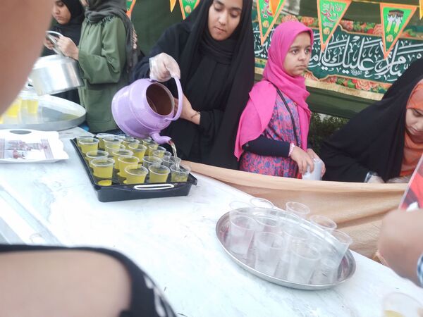 حضور پرشور دانش‌آموزان بیرجندی در اجتماع غدیر