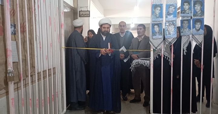 افتتاح مدرسه انقلاب در دبیرستان فضیلت فاروج