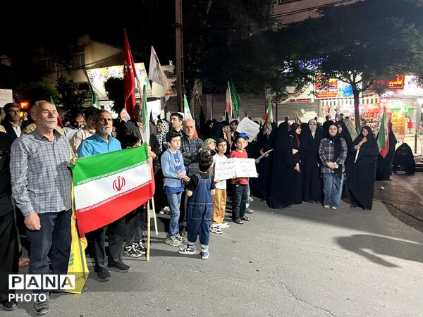 راهپیمایی پرشور و آموزش اصلحه با حضور گسترده  مردم  ساوجبلاغ