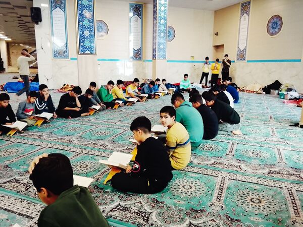 مراسم پر فیض اعتکاف در شهرستان خانمیرزا 