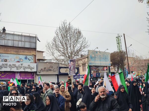 قاب پانا میزبان راهپیمایی روز قدس در شهرستان نیشابور 