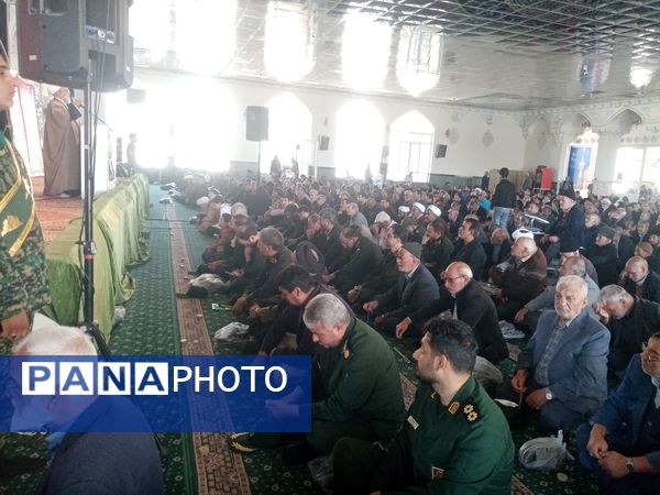 نماز عبادی سیاسی جمعه در شهرستان کاشمر 