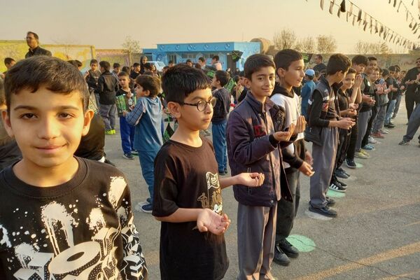 مراسم سوگواری حضرت فاطمه در دبستان هدایت ۲
