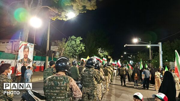 رزمایش رزمندگان جانفدا؛ حضور باشکوه تر اجتماعات شبانه کاشمر