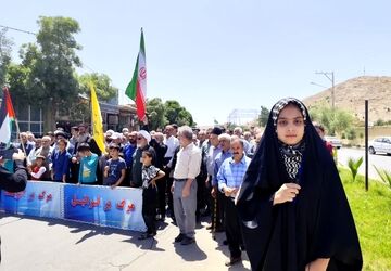 راهپیمایی جمعه‌های خشم و نصر در شهرستان آباده 