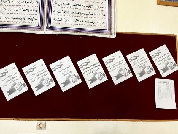 برگزاری انتخابات شورای دانش‌آموزی در خاتم