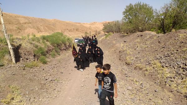 سربالا راهی نو برای جاماندگان اربعین، سفری پیاده به مزار کلاته بایزید