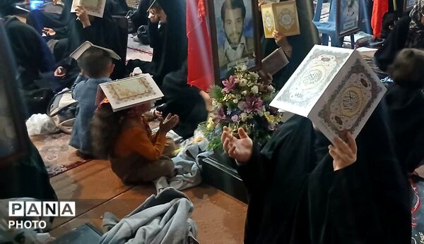 مراسم احیای شب بیست و سوم ماه رمضان در لارستان 