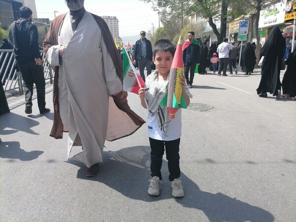 راهپیمایی روز قدس در مشهد مقدس