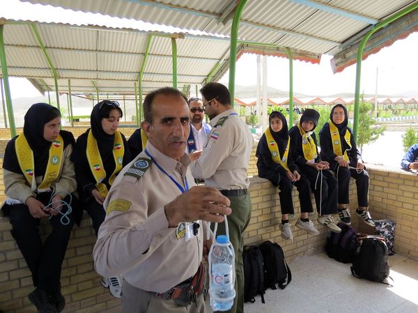 اردوی تمشک دختران بجنورد در اردوگاه شهید چمران 