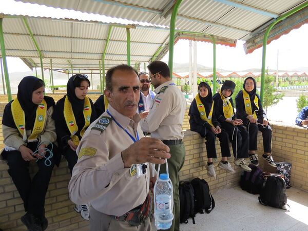 اردوی تمشک دختران بجنورد در اردوگاه شهید چمران 