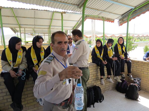 اردوی تمشک دختران بجنورد در اردوگاه شهید چمران 