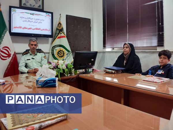 تجلیل از خبرنگاران پانا توسط فرماندهی انتظامی قائمشهر