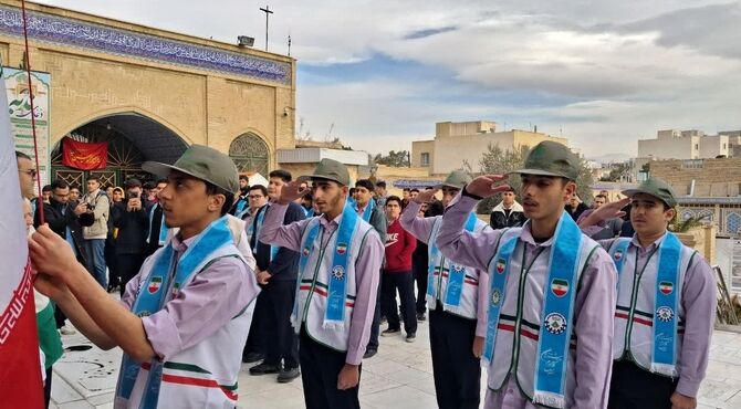 ویژه برنامه سازمان دانش‌آموزی استان سمنان به مناسبت ولادت حضرت علی اکبر (ع) 