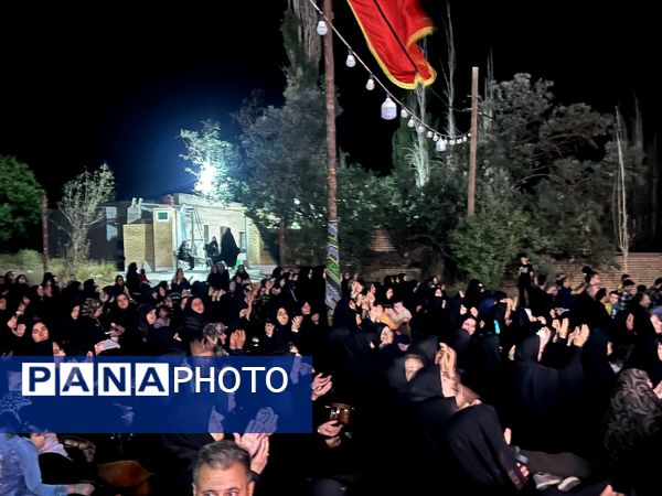 عزاداری دلسوختگان حسینی در روستای کرسگان