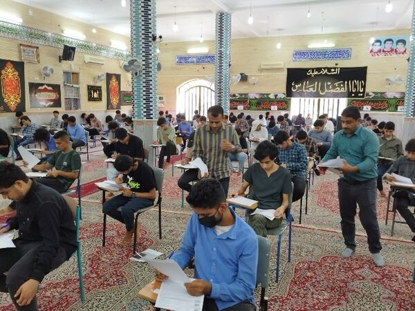 برگزاری امتحانات در کمال آرامش 