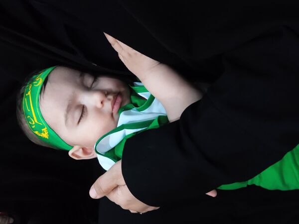 آیین شیرخوارگان حسینی در نخستین روز محرم در مساجد  نیشابور و شهر بار