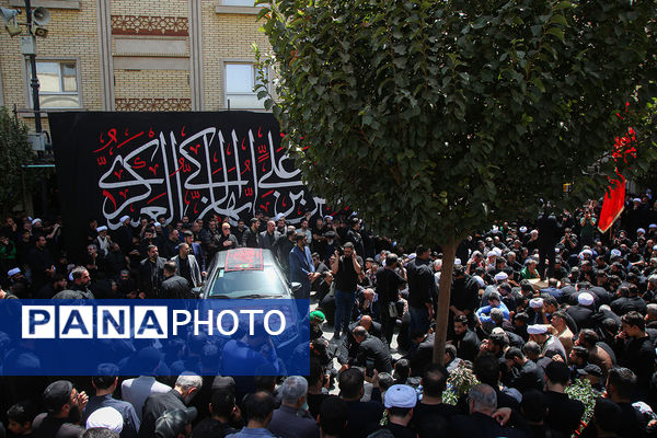 مراسم عزاداری سالروز شهادت امام حسن عسگری(ع) در قم