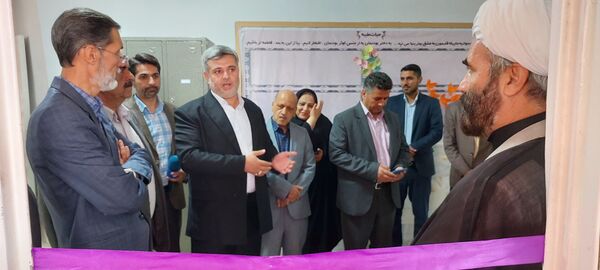 اتاق تربیت بدنی و نمازخانه مدرسه حضرت سکینه افتتاح شد
