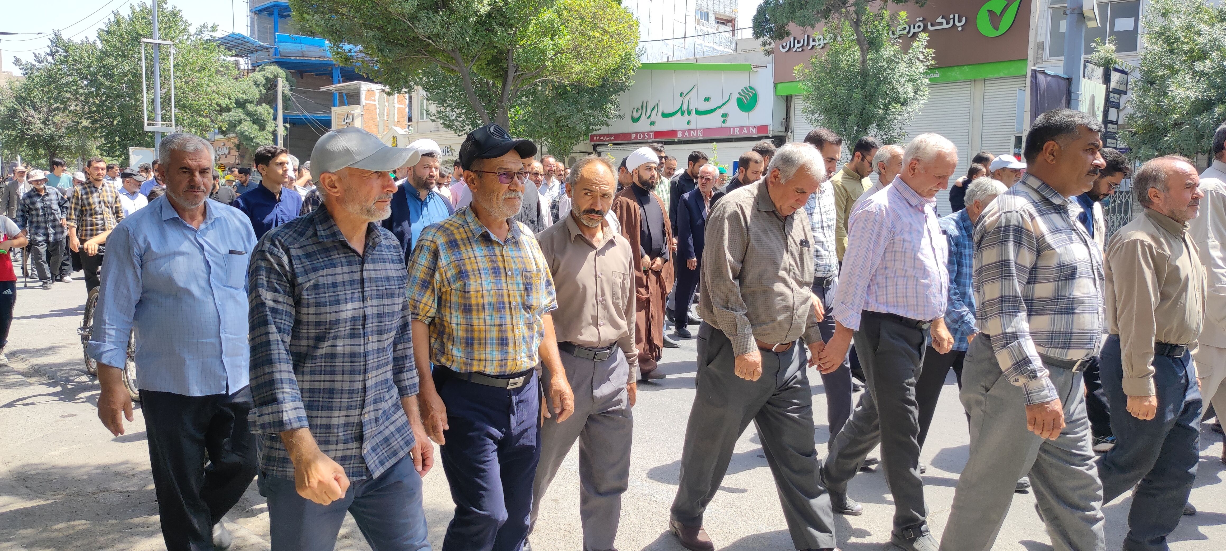 راهپیمایی جمعه‌های خشم و نصر همزمان با سراسر کشور در شیروان