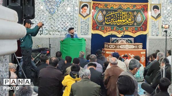 اجتماع بزرگ مردم نیشابور در مقبره بی‌بی شطیطه