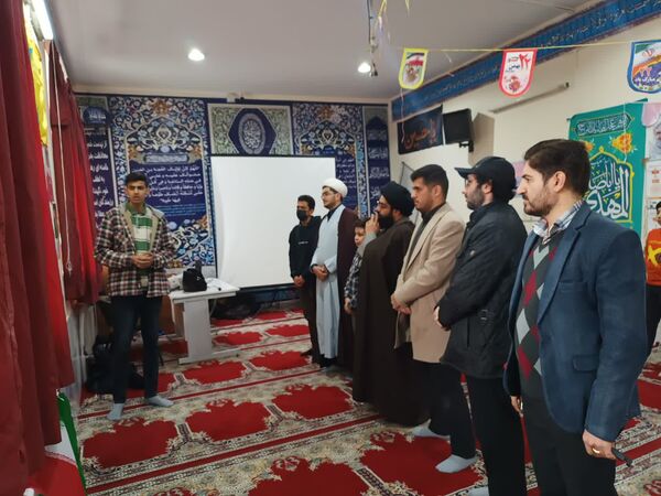 برپایی نمایشگاه مدرسه انقلاب در دبیرستان شهید رجایی