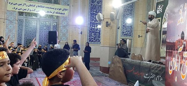  مراسم عزاداری شهادت‌حضرت رقیه (س) در مصلی کرج
