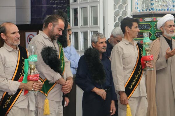 پیاده‌روی نمادین به‌مناسبت شهادت امام رضا (ع) در صفادشت