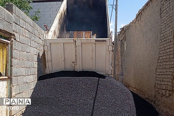 آسفالت معابر شهر بار