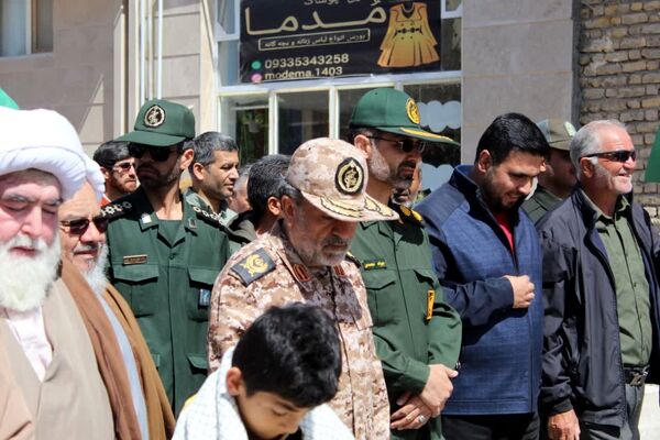 راهپیمایی روزجهانی قدس در شهر درق