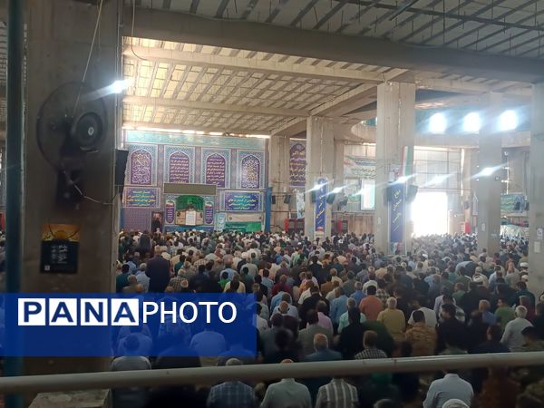 نماز جمعه با حضور پرشور مردم ولایتمدار نیشابور 