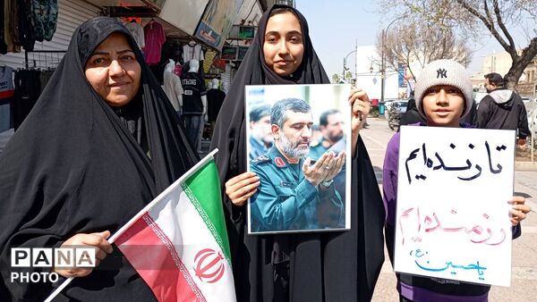 وداع با شهدای مدافع اقتدار وطن در شیراز