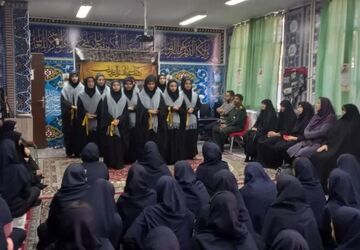 مدرسه گوهرشاد میزبان مراسم باشکوه بزرگداشت شهید زهره‌وند شد