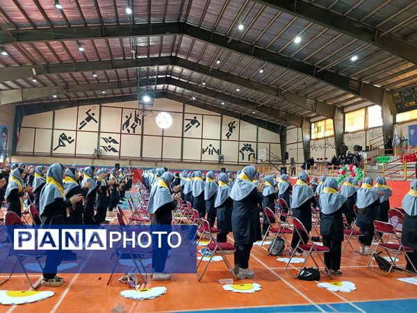 تجدید عهد پیشتازان شهرستان قدس با آرمان‌های انقلاب اسلامی و مقاومت