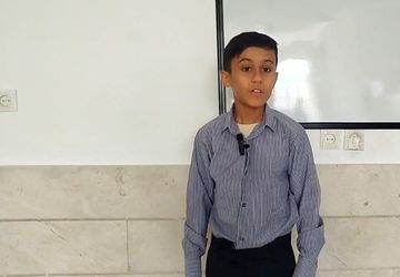 طنین زنگ مهر در دبیرستان غیردولتی امام حسین شهرستان زارچ