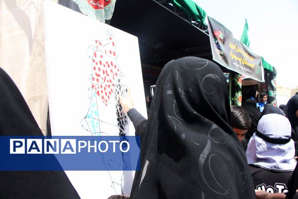 برپایی موکب عشاق الحسین در استان یزد