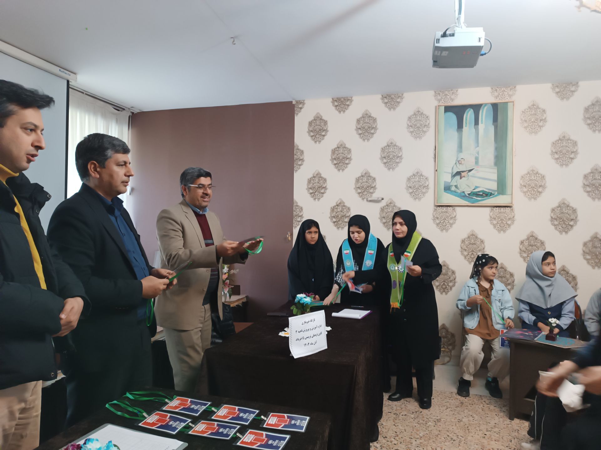  آخرین جلسه آموزش تکمیلی خبرنگاری دانش آموزان ناحیه ۳