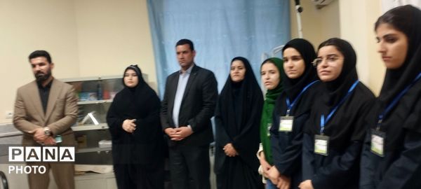 افتتاحیه اتاق بهداشت دبیرستان دخترانه زینب