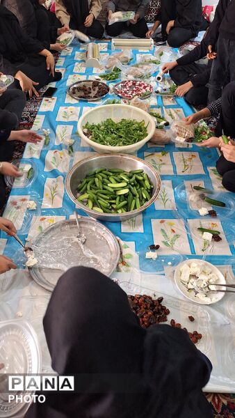 حضور حماسی مردم روستای مارکده 