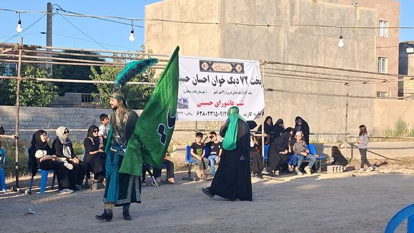 عاشورای حسینی در آشخانه و ۷۲ دیگ غذای نذری