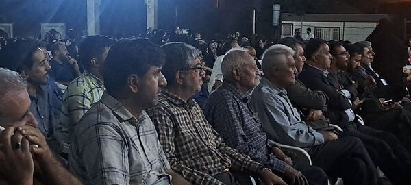 مراسم نخستین سالگرد شهدای خدمت در گلزار شهدای گمنام نیشابور 