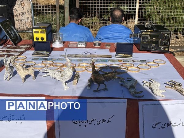 رو‌نمایی از کشفیات انتظامی فارس